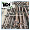 high strength round shaft helical piles for mooring systems